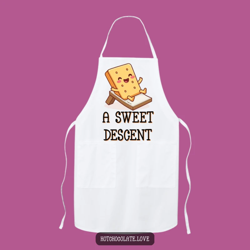Funny Graham Cracker Apron: Chef's Jolly Fun, Perfect Kitchen Gift
