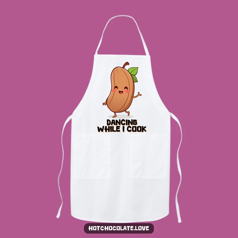 Funny Cocoa Bean Jig Apron - Kitchen Dancer Wear