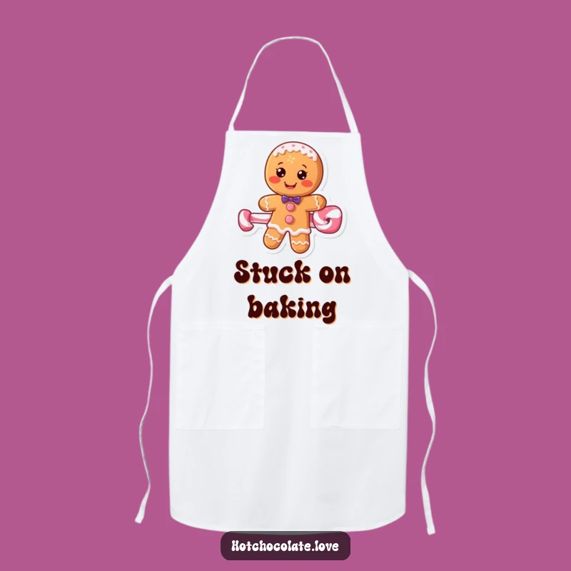 Funny Gingerbread Man Apron - Hilarious Chef Gift for Kitchen Fun!