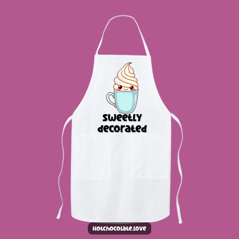 Funny Whipped Cream Apron: Cook with Sweet Style & Laughter