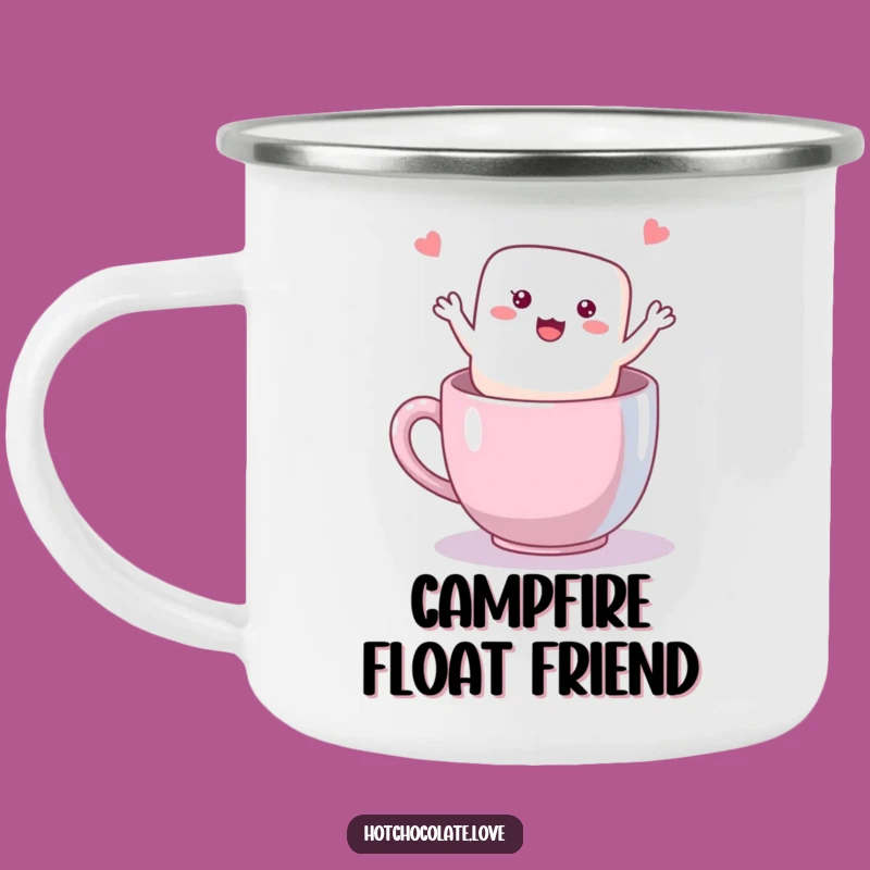 Funny Marshmallow Campfire Mug: Sweet S'mores Fun for Outdoor Adventures