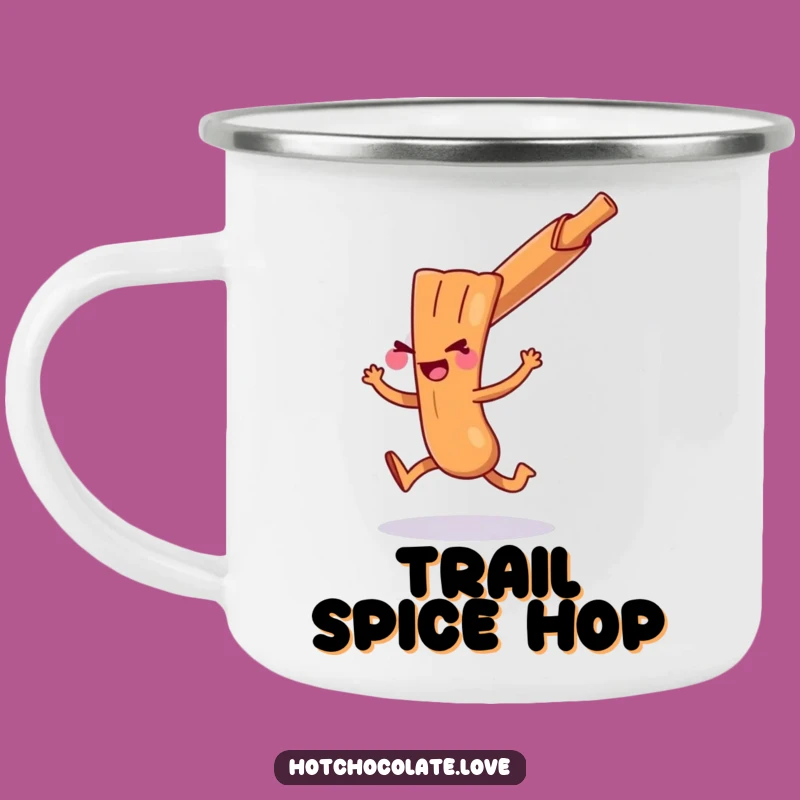 Funny Cinnamon Stick Hop Camping Mug: Enjoy Hot Drinks With This Playful Outdoor Gift