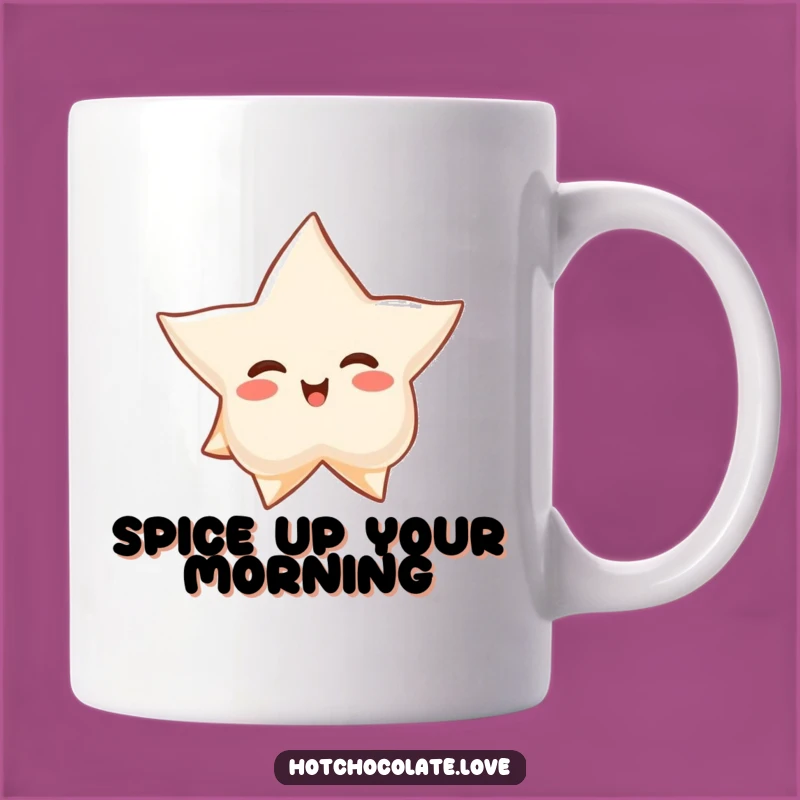 Funny Star Anise Mug: Proud & Serene Spice Gift