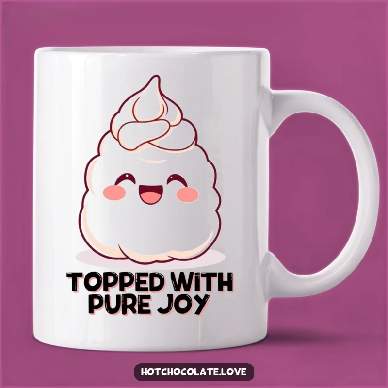 Funny Whipped Cream Mug: Celebrate Sweetness with a Joyful Creamy Gift