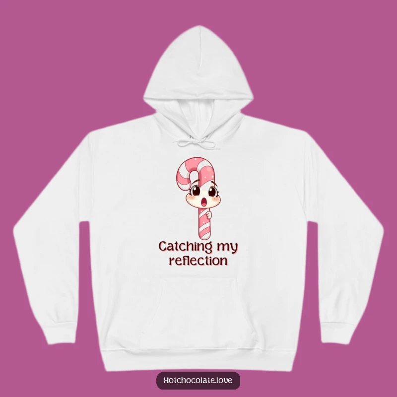 Funny Surprised Candy Cane Hoodie: Cozy Up With This Hilarious Holiday Sweatshirt Gift
