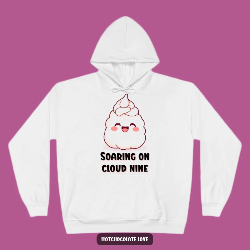 Cozy Funny Whipped Cream Hoodie: Snuggle Up in Sweet Comfort and Humor