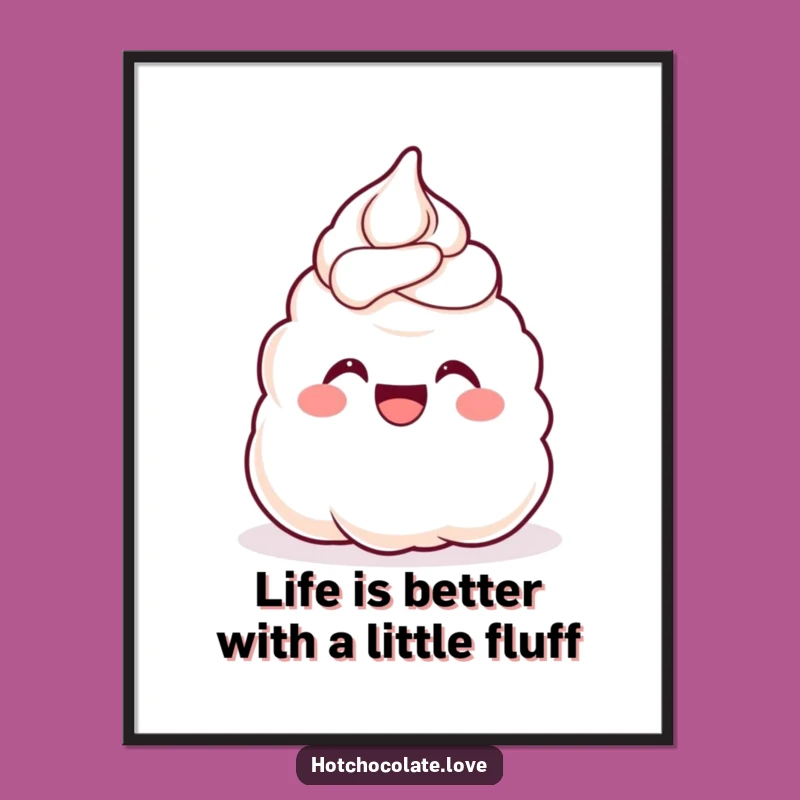 Funny Free Printable Wall Art Whipped Cream Cheering Downloadable Art