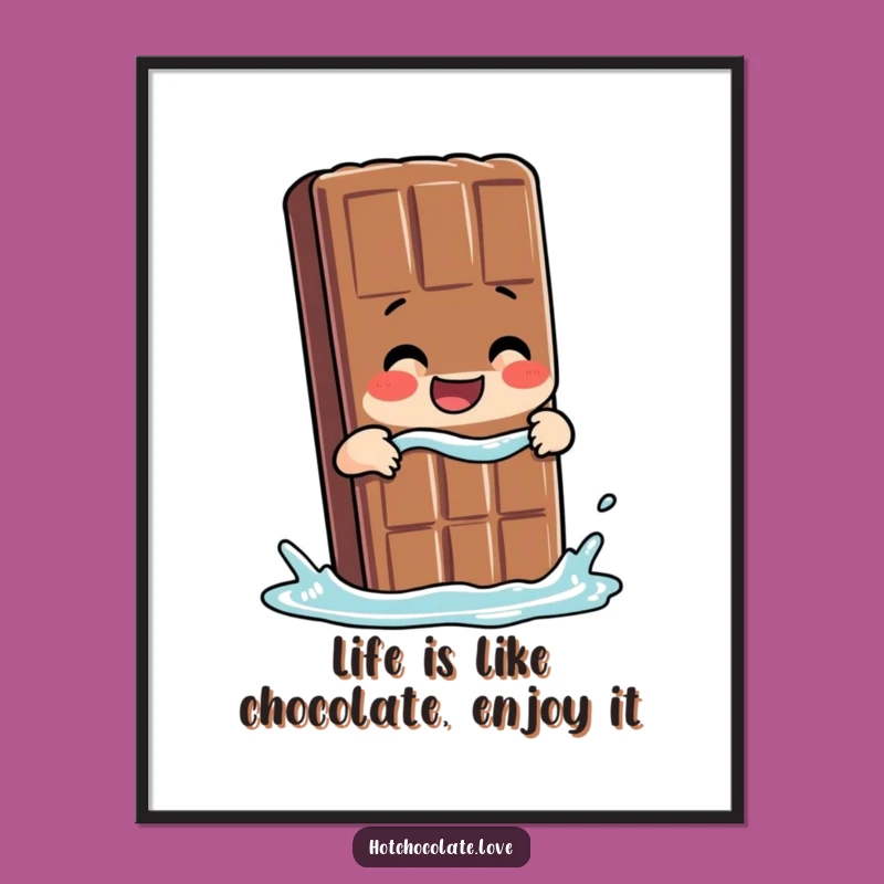 Free Printable Chocolate Wall Art: Fun Downloadable Decor for Sweet Spaces