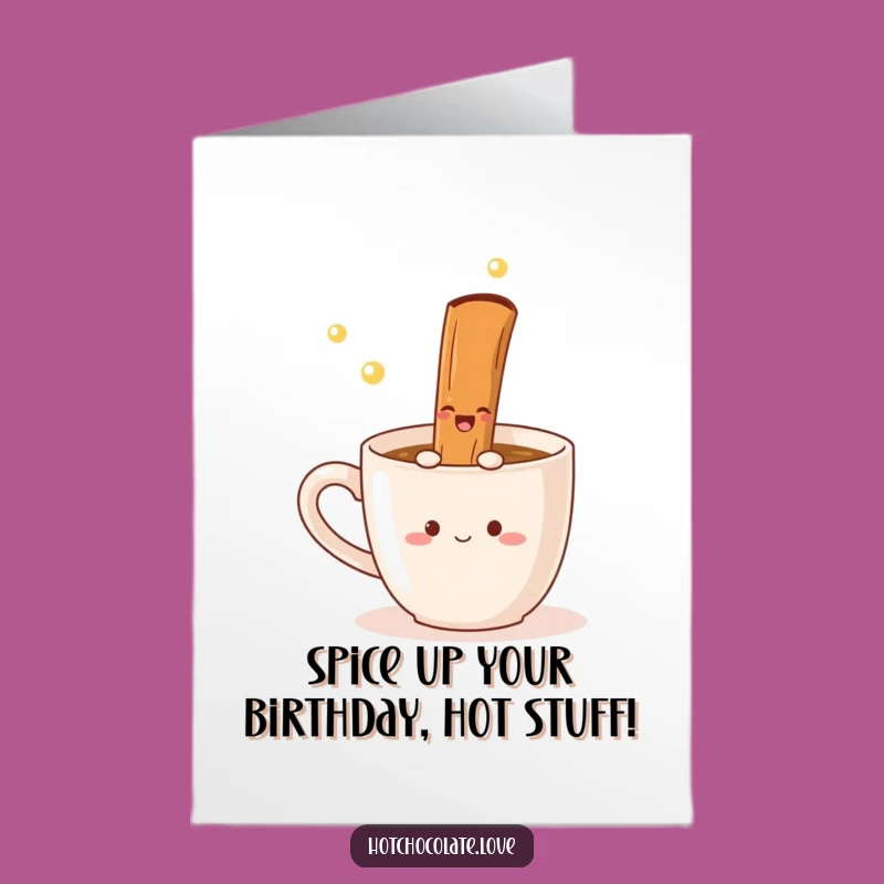 Free Printable Birthday Card Funny Cinnamon Twirl Mug Dance Downloadable Greeting