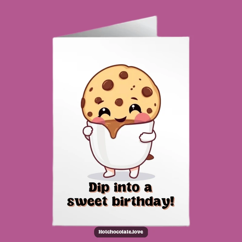 Free Printable Cookie Birthday Card: Sweet Treat Fun, Downloadable Funny Gift