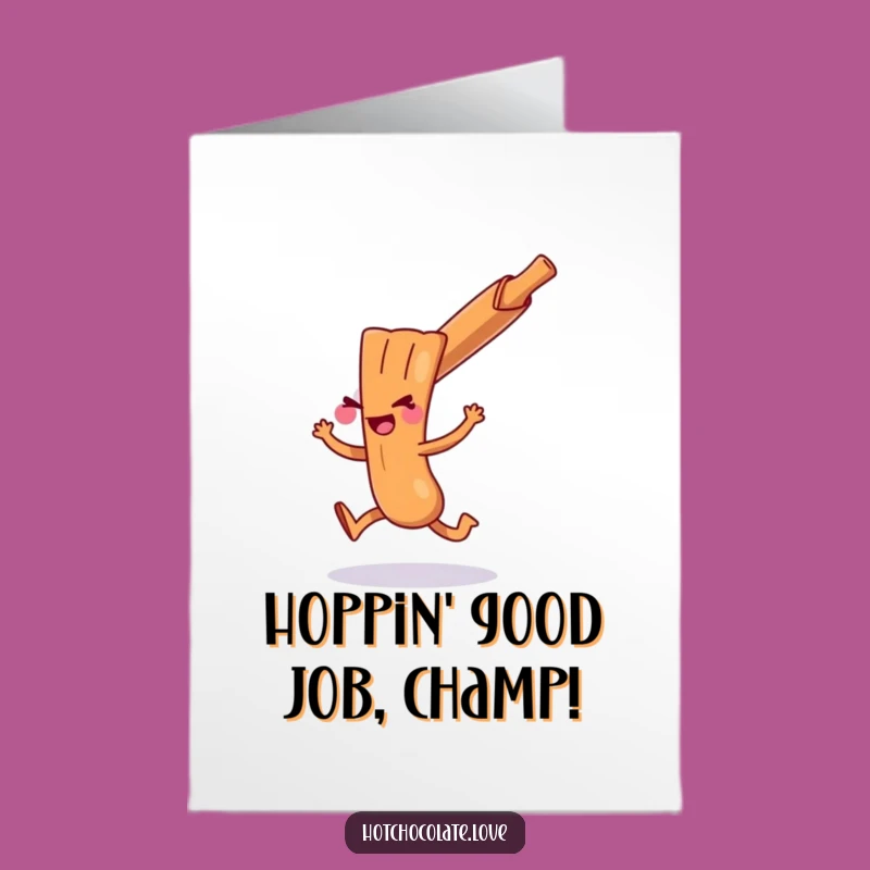 Free Printable Congrats Card: Cinnamon Stick Funny Downloadable Gift