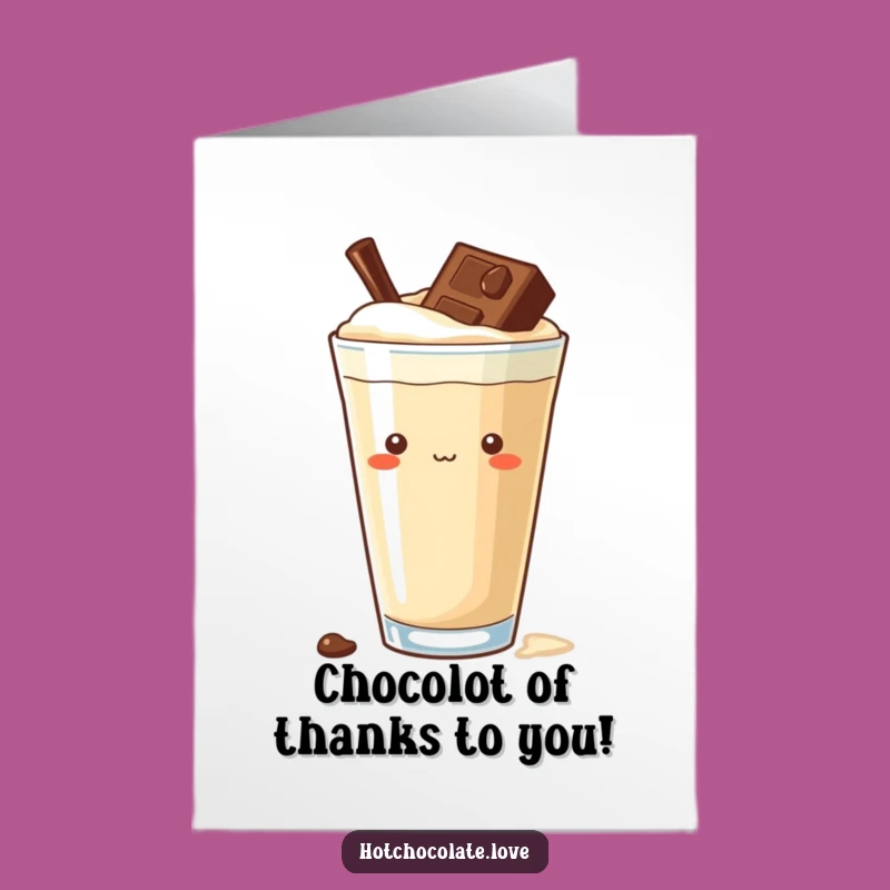 Free Printable Thank You Card: Curious Chip, Funny Downloadable Gratitude