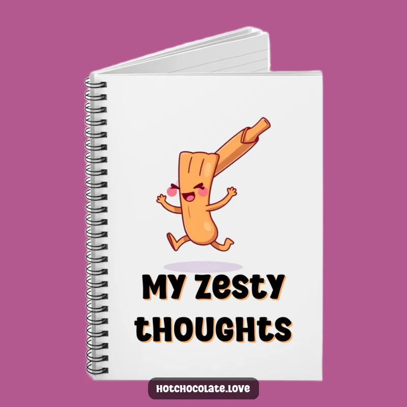 Funny Cinnamon Stick Hop Notebook: Jot Down Ideas In This Playful Spice Journal Gift
