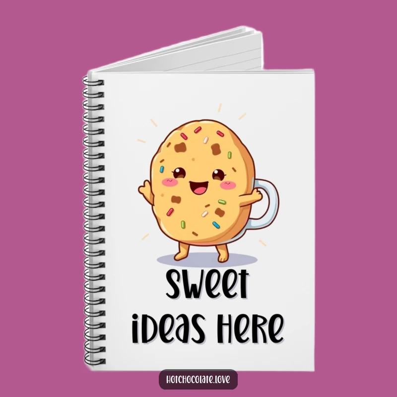 Funny Cookie Notebook: Jigging Sprinkles Design, Journal Your Sweet Ideas