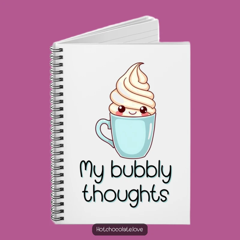 Funny Whipped Cream Notebook: Jot Down Ideas with Sweet Fun