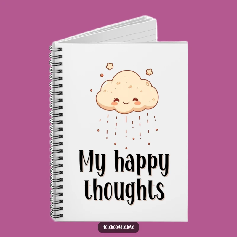 Funny Cocoa Cloud Notebook: Hilarious Journal for Chocolate Ideas