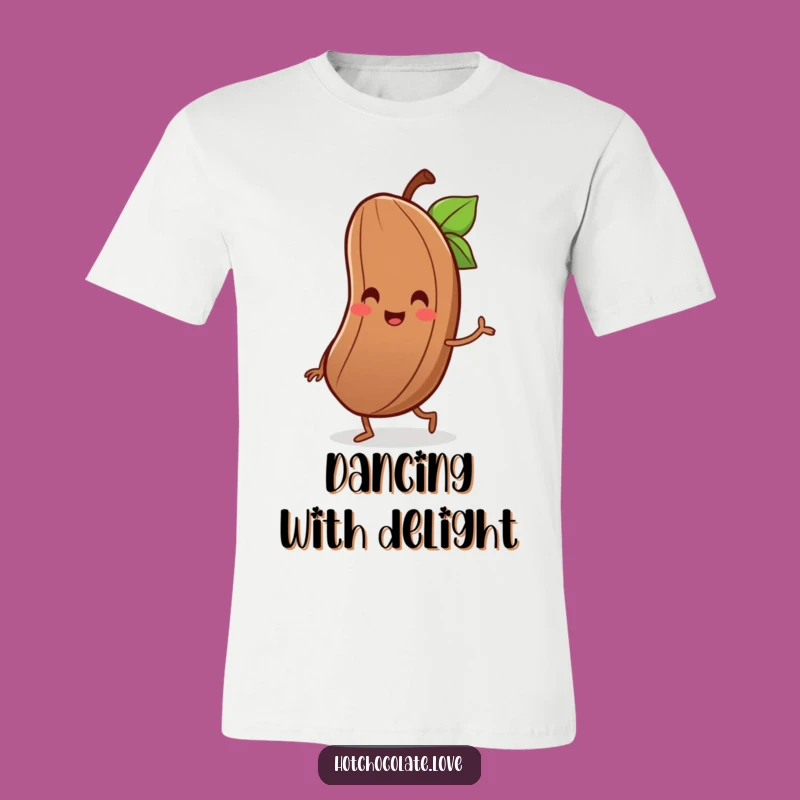 Funny Cocoa Bean Jig T-Shirt - Happy Dancer Tee