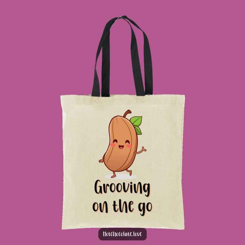 Funny Cocoa Bean Jig Tote Bag - Carry the Dance!